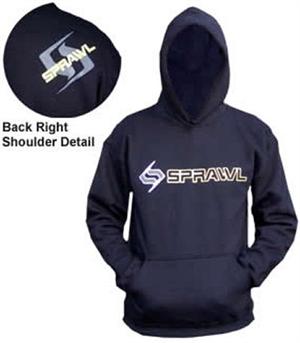 Sprawl Black Hoodie